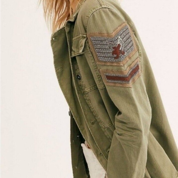 Free People Military Shacket - Picture 2 of 6